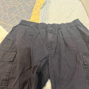 Mens TB elastic waist shorts